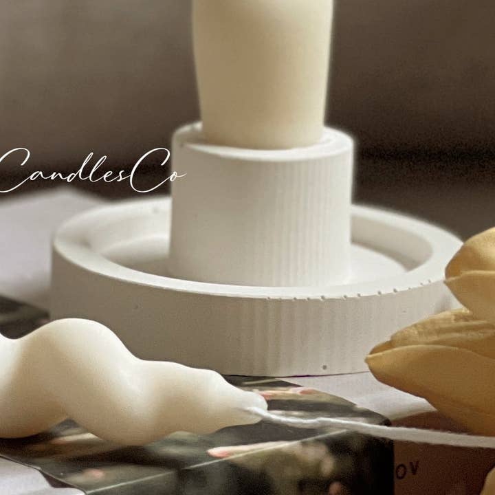 CandlesCo Australia - Wholesale Candle holder - Round Candlestick Holder0