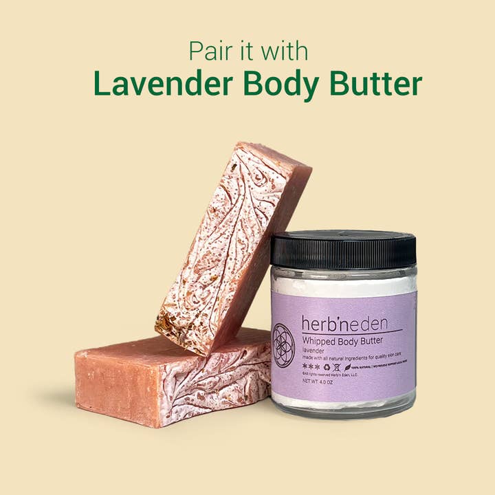 Herb'N Eden - Wholesale Bar Soap - Rosewater Kefir & Lavender Bar Soap3