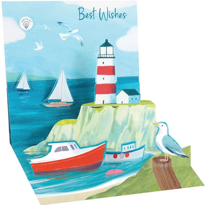 Tesoro 3D desplegable con luz de faro para venta al por mayor de Popshots Studios