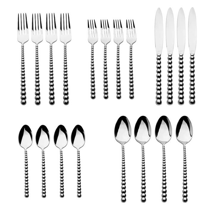 Ricci Argentieri - Wholesale Flatware Set - 18/10 Rondure Mirror 20pc Flatware Set3
