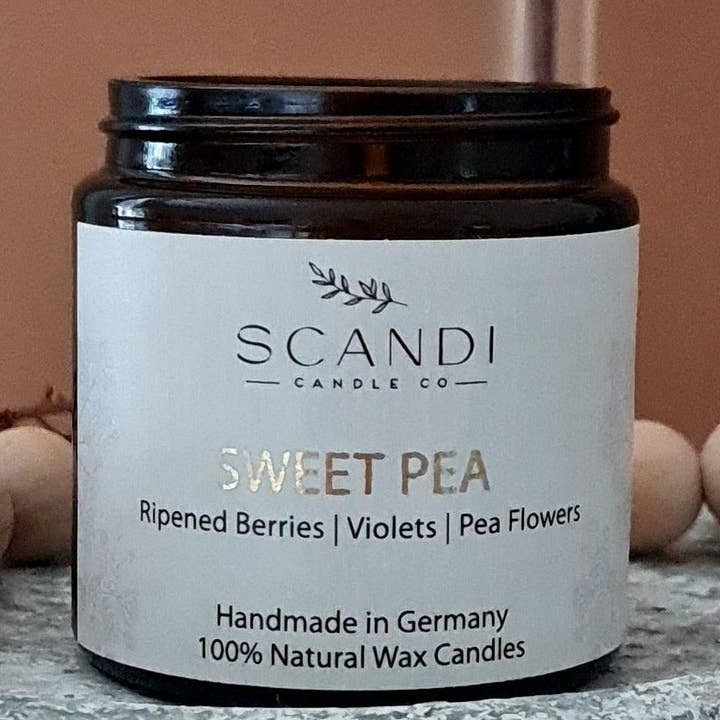 Pisello Dolce per la vendita all'ingrosso da parte di Scandi Candle Co.