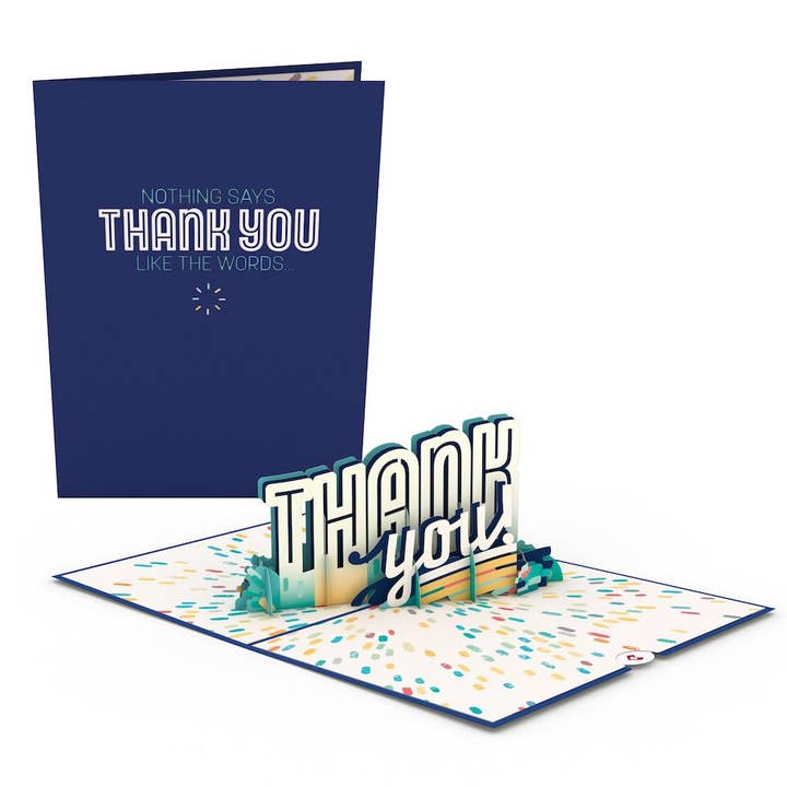 Lovepop Cards - Wholesale Thank You Card - Colorful Thank You 5''x7'' Card, Thank You Cards, Greeting3