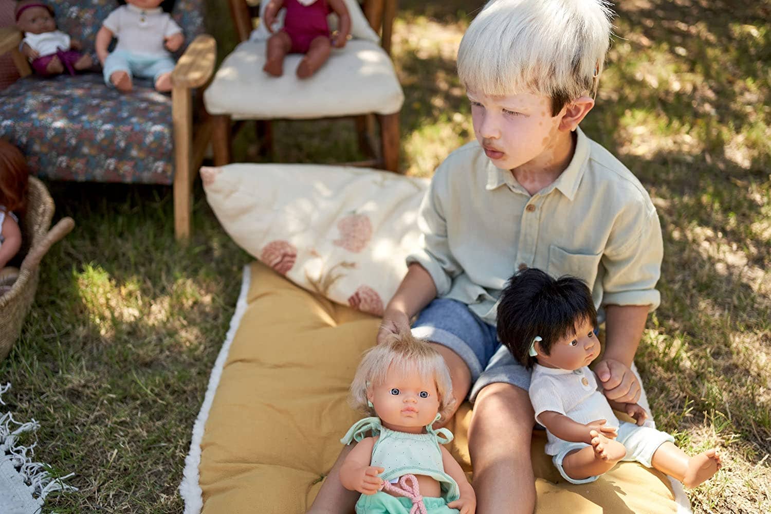 KsmToys - Wholesale Doll - Kids - Soft Body Blond Hair Baby Doll Girl Caucasian Anatomically C4