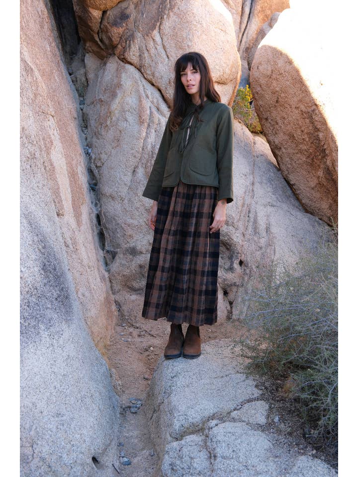 World of Crow llc - Wholesale Skirt - Women's - Oxford skirt