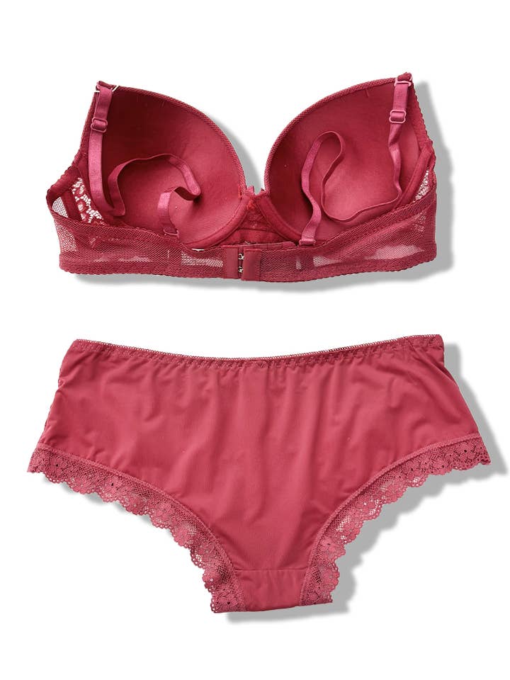 Belle Com'Elle - Wholesale Lingerie Set – women's - C Cup Bra + Panty Set/AZ160195