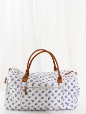 Sac de sport à imprimé floral Weekender en Meadow pour la vente par PIPERWEST