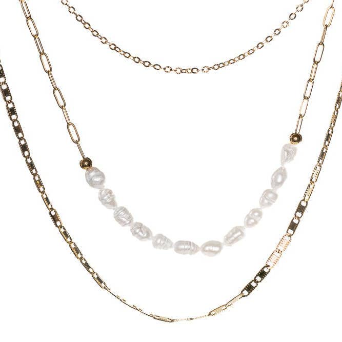 Fiji triple Kette für den Großhandel von JAMILA jewelry