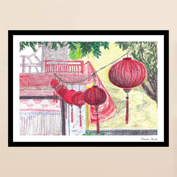 Pastel Voyage Voyage - Hanoi 2 (pastel) for wholesale by L'Esquermoise par Manon Sénal