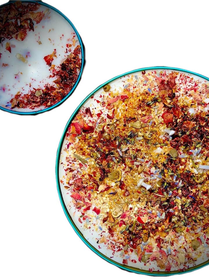 Organic Botanical 16OZ Candles for wholesale by SunJay's Care