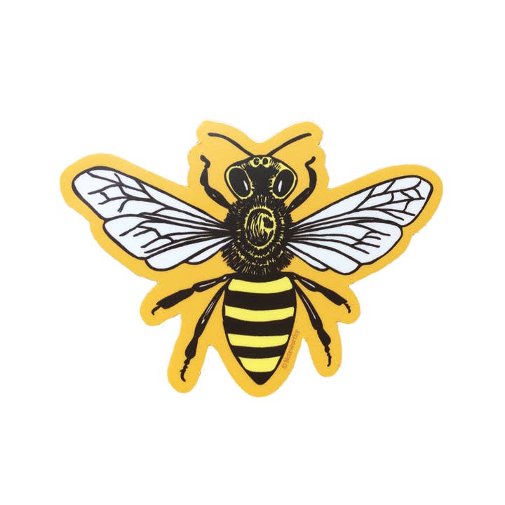 Bee Sticker for wholesale by Noteworthy Paper & Press