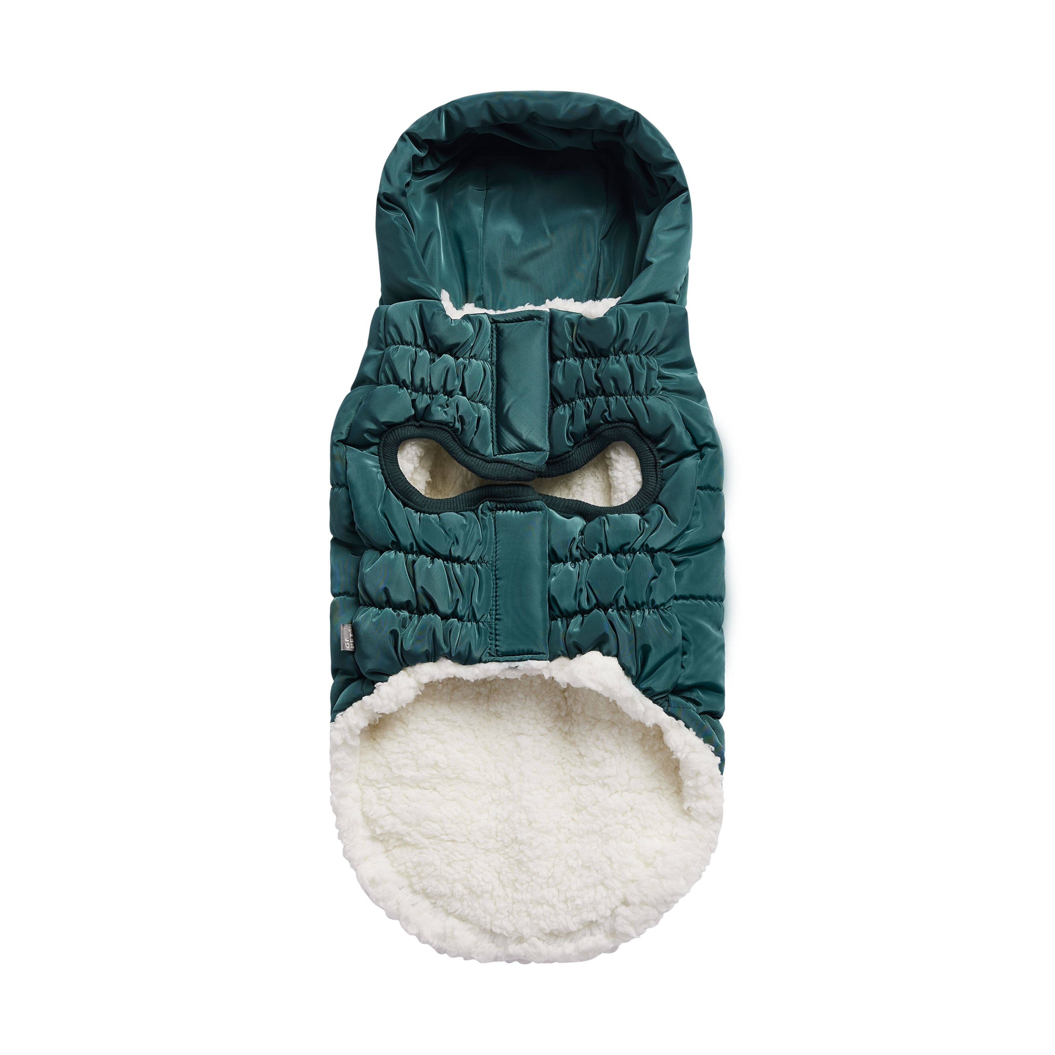 GF Pet - Venta al por mayor Abrigo - Perros - Parka GF Pet The Puff, color verde azulado2