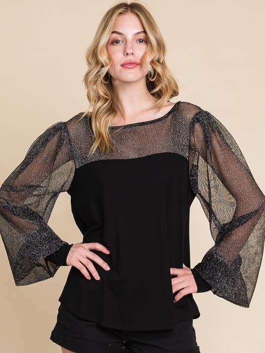 ETK-8838-PL Plus Size Solid Knit Fashion Top for wholesale by Emerald Collection