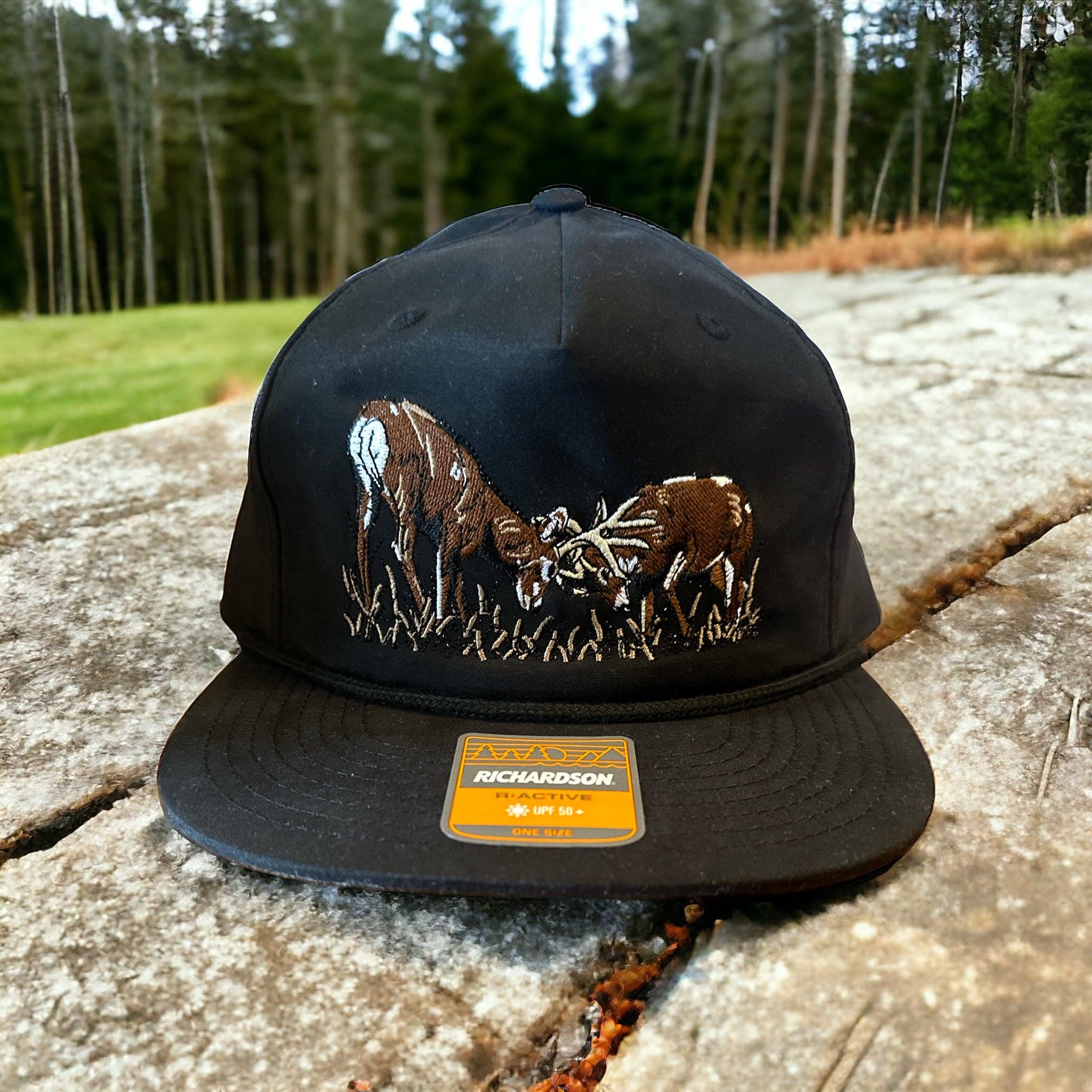Outdoor Shirt Co. - Wholesale Trucker Hat - Unisex - Fighting Bucks - Mossy Oak Bottomland3