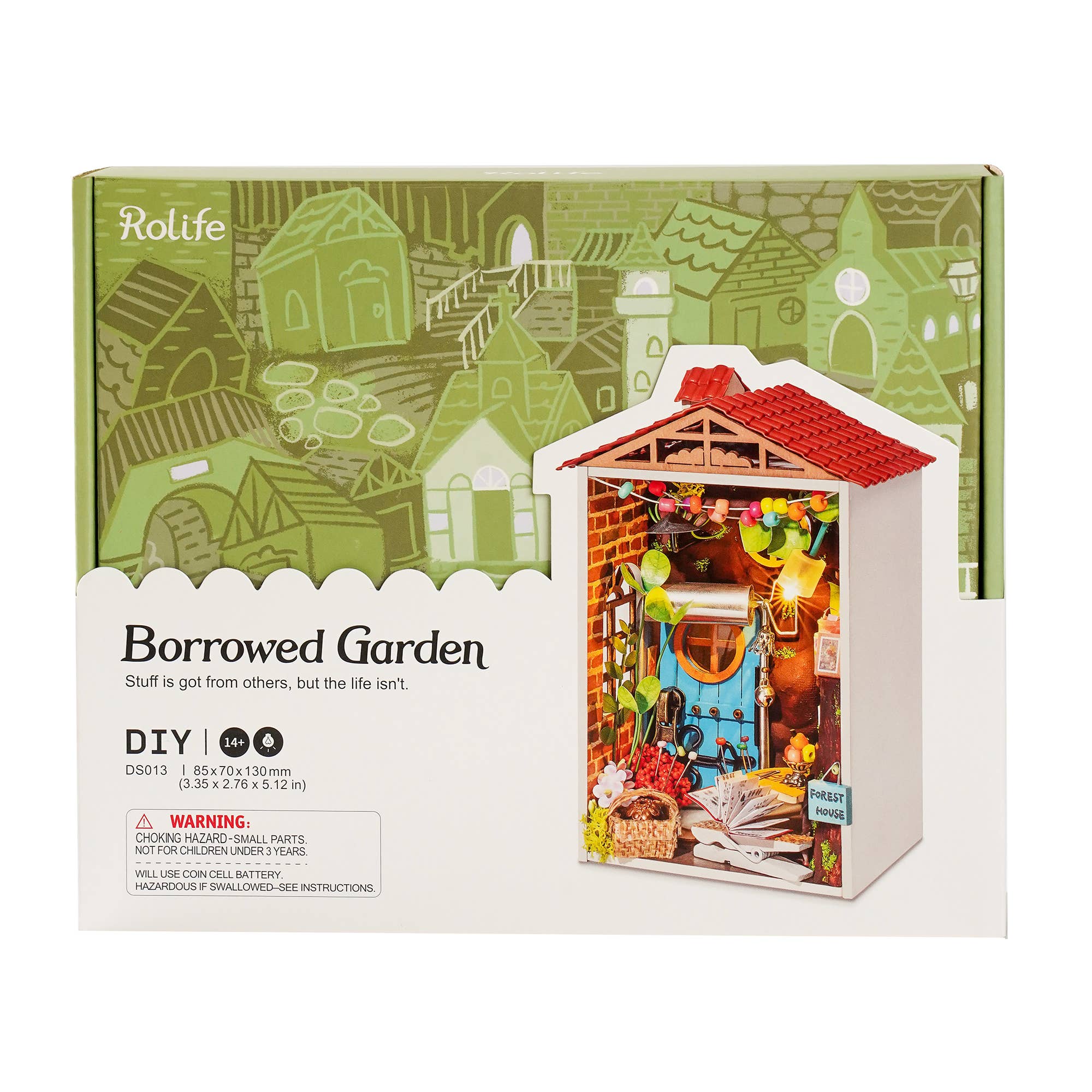 Hands Craft - Wholesale DIY Craft Kit - DIY Miniature House Kit: Borrowed Garden8