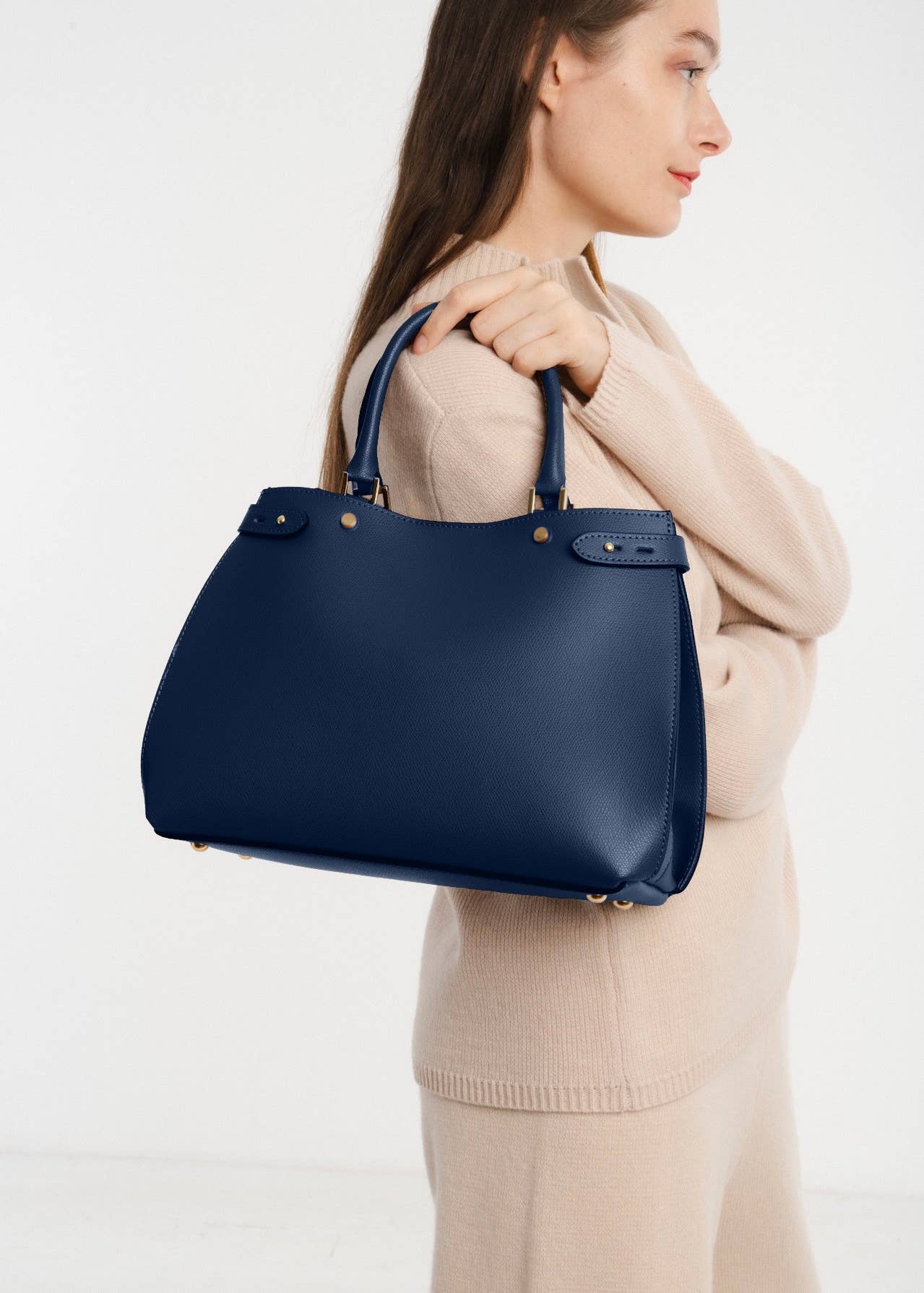 JULIA PARIS - Wholesale Shoulder Bag - Women's - Leather handbag with shoulder strap3