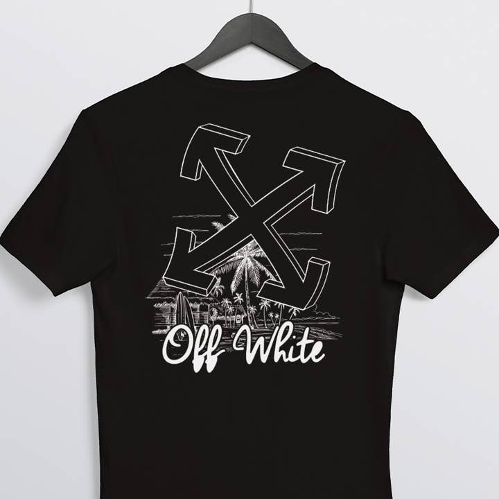 PB-2655. OFFWHITE PARADISE FRT AND BCK for wholesale by Polar bee