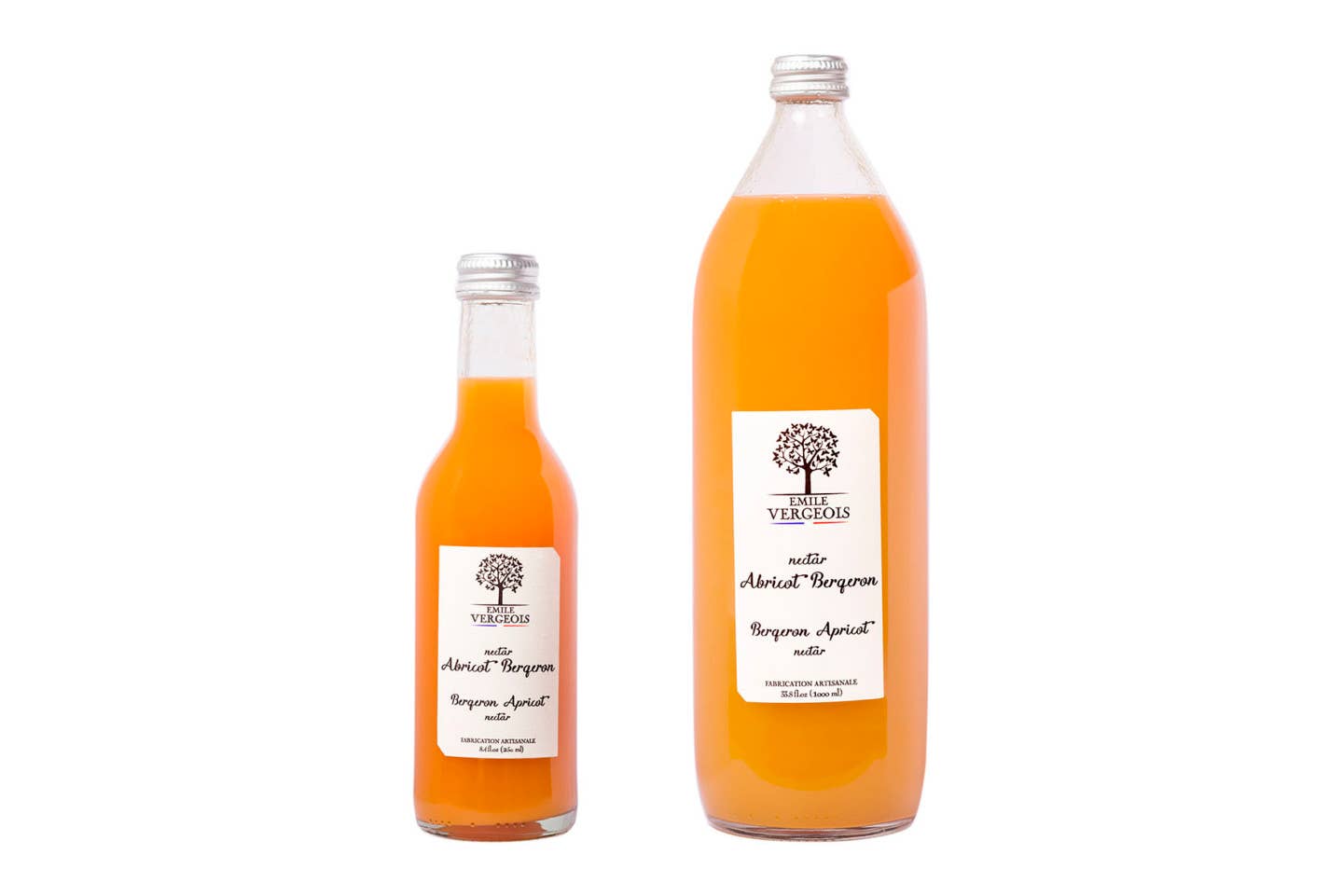 Apricot & Honey Gourmet - Wholesale Fruit Juice - Apricot Nectar - Emile Vergeois - Glass Bottle
