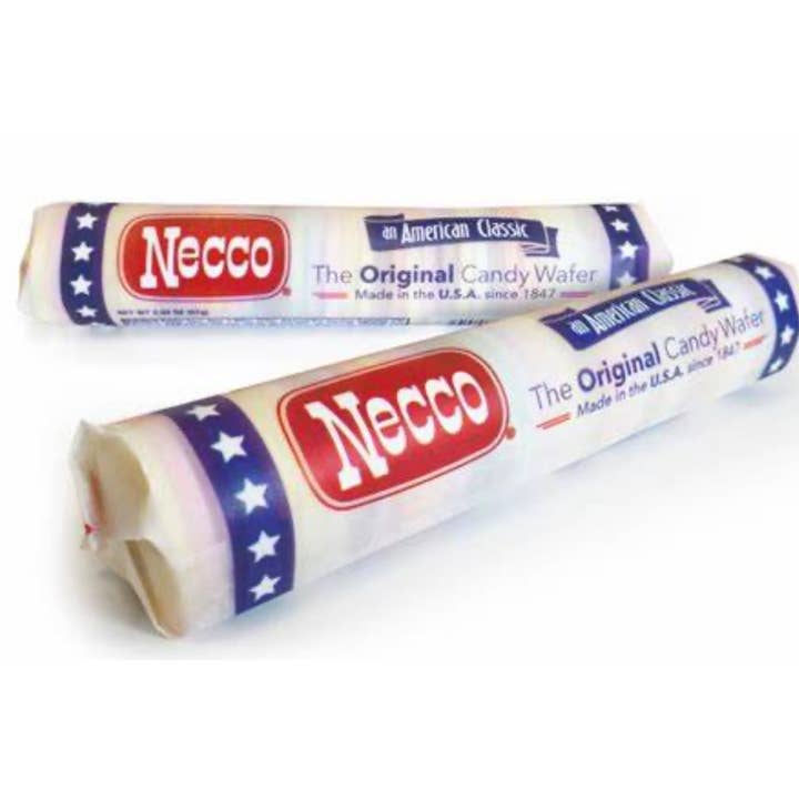 O'Shea's Candies Sweet Shop - Wholesale Hard Candy - Nostalgic 1847 Original NECCO Candy Wafers 24ct Display Box1