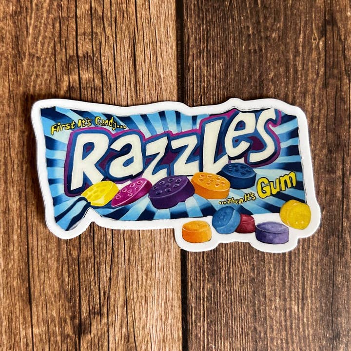 Anna Stark Art - Wholesale Sticker - Razzles - Die Cut Sticker0