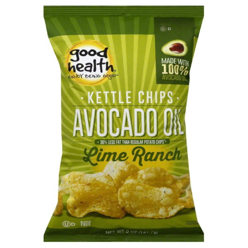 KeHE Distributors, LLC - Wholesale Chips - Good Health Lime Ranch Avocado Oil Kettle Chips, 5 Oz0