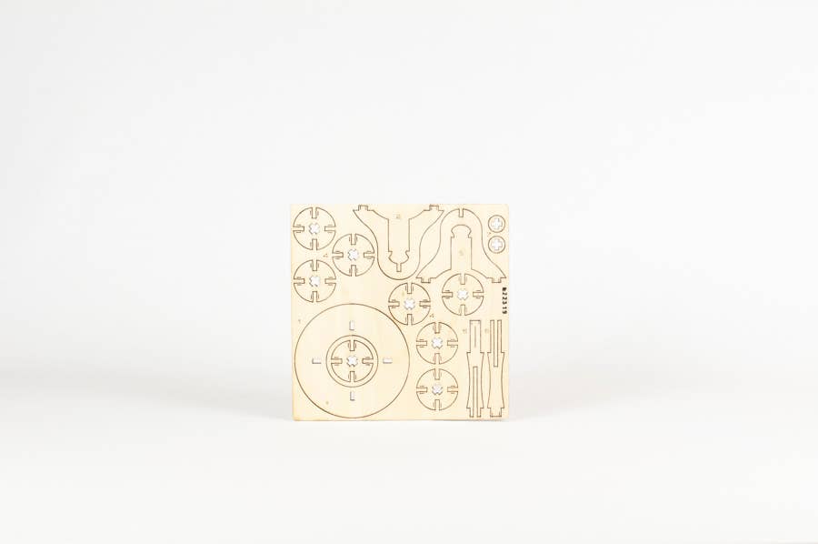 NKD Puzzle – Großhandel Bastelset – Kreisel zum Zusammenbauen „DIVINATORY TOUPIX“6