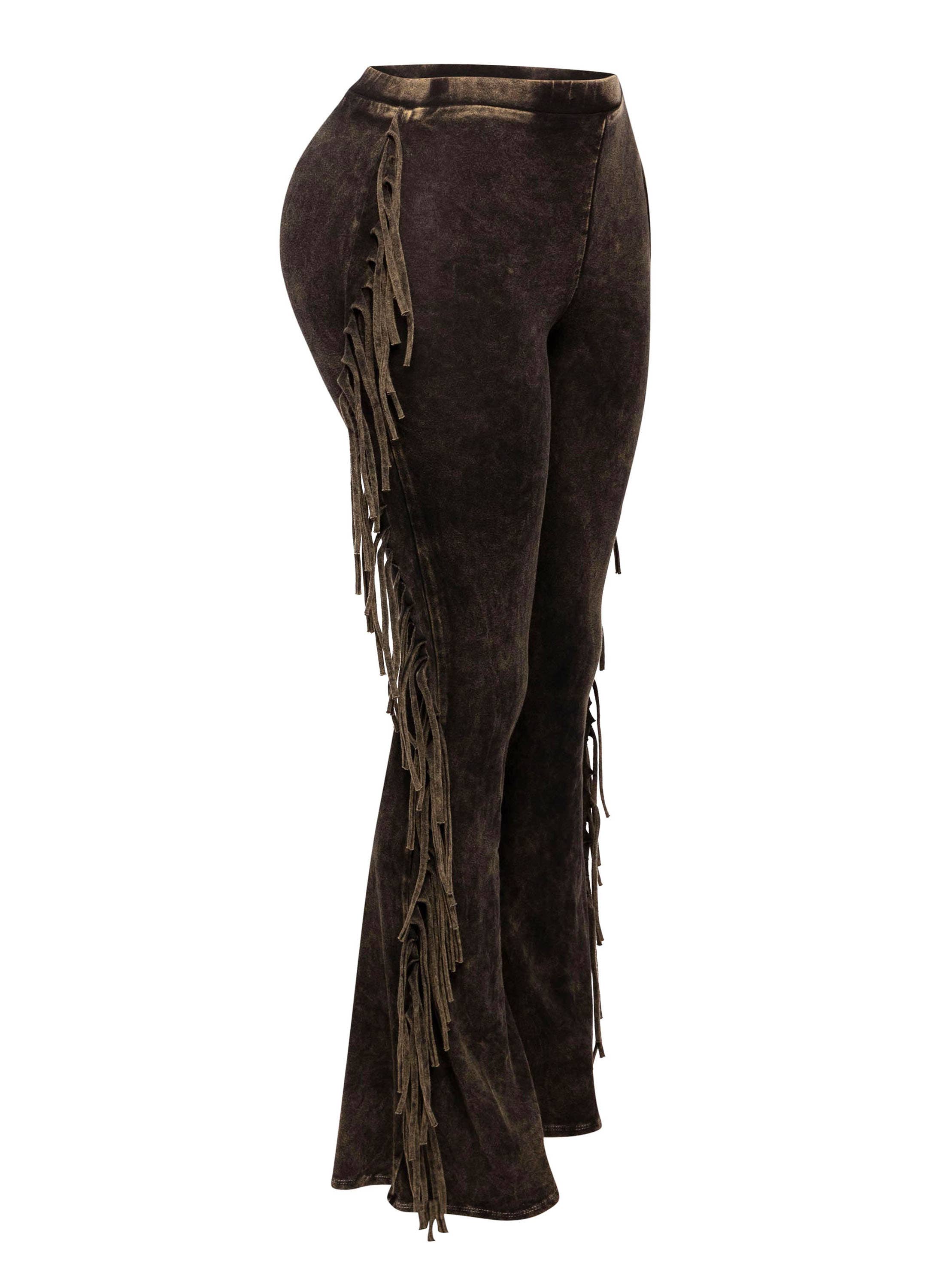 K Too - Wholesale Pants - Women's - Fringe detailed pants15