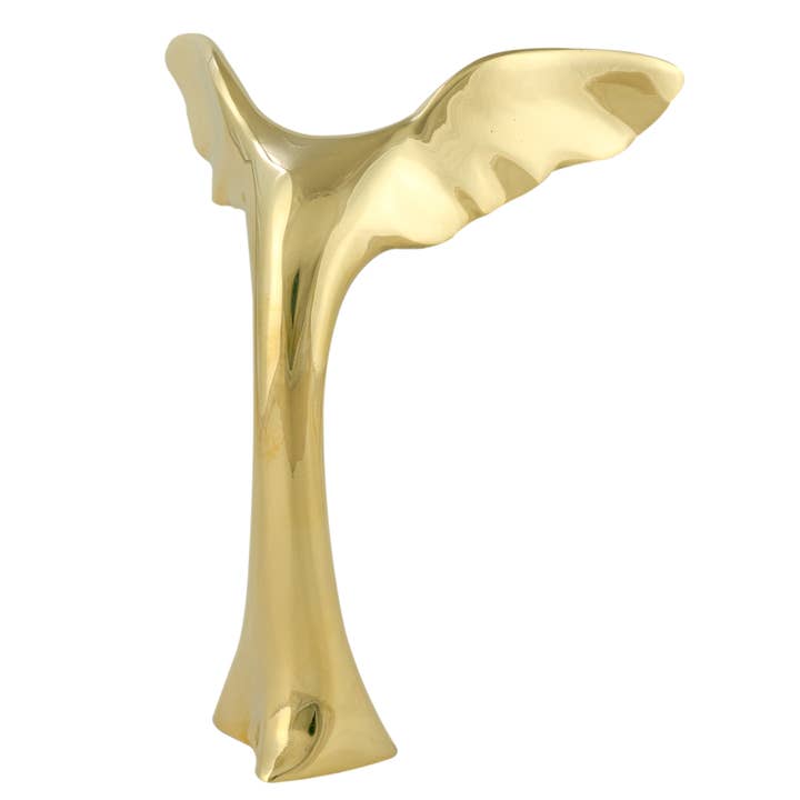 ARTIA LTD - Wholesale Sculpture - "Winged Goddess Nike" Sculpture, Solid Brass Metal
