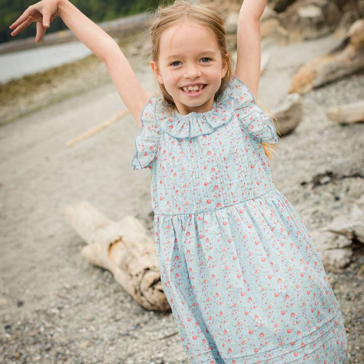 Beet World - Wholesale Dress - Kids - Ana Dress - Summer Posy3
