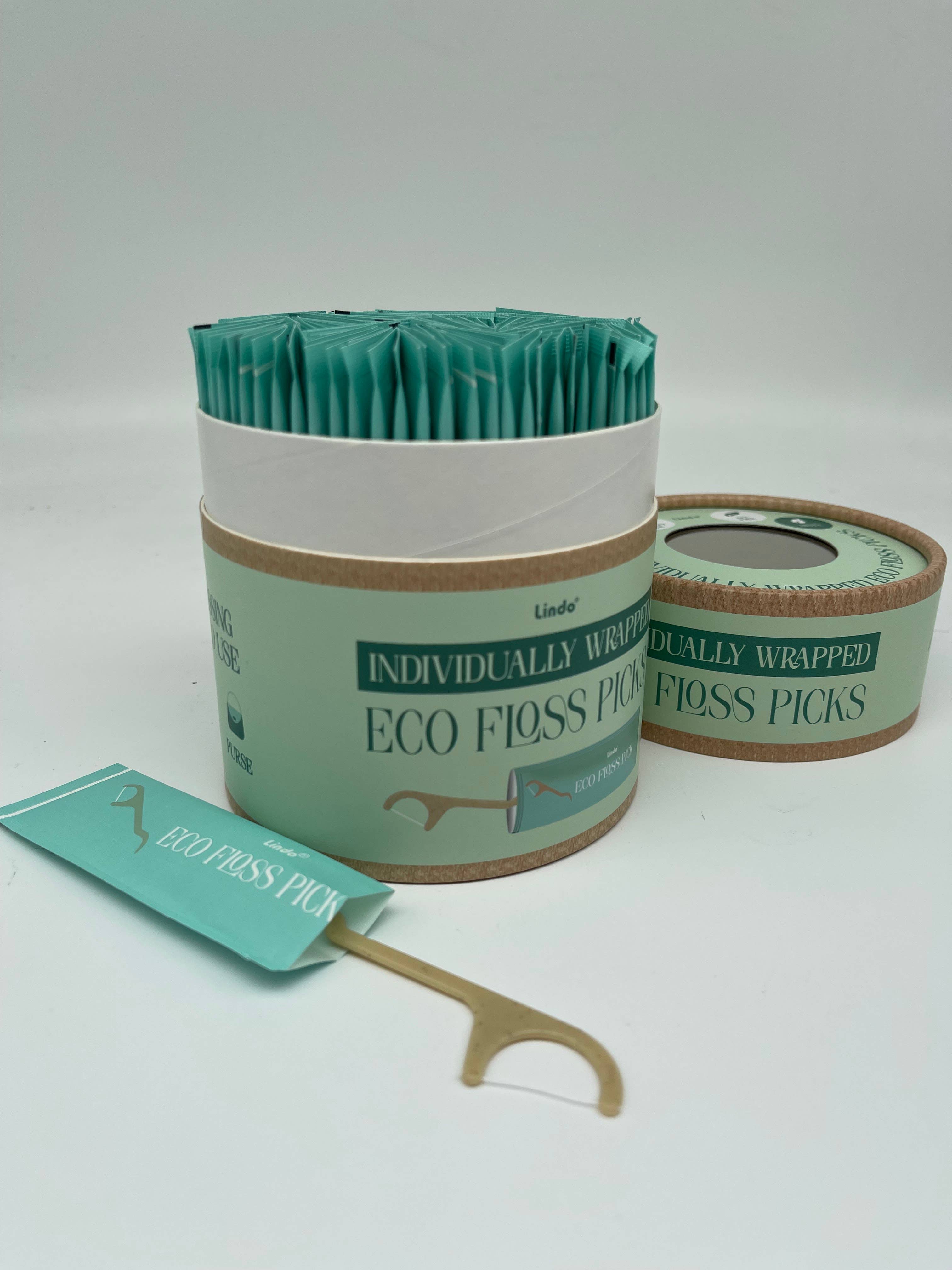 Lindo – wholesale Floss – Individually Wrapped Dental Floss Picks (100 pcs)2