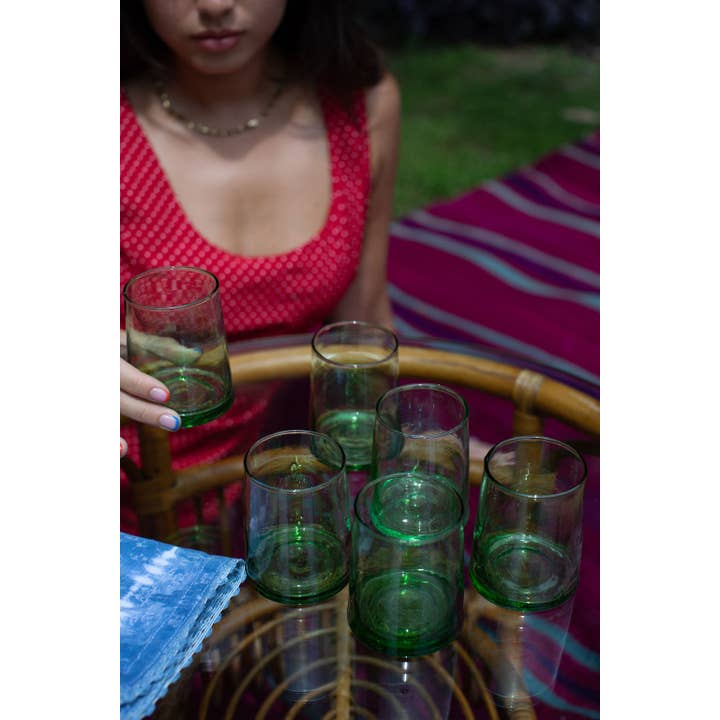 Voyage - Wholesale Cocktail/Liquor Glass - Moroccan Cocktail Glass Green (24)5