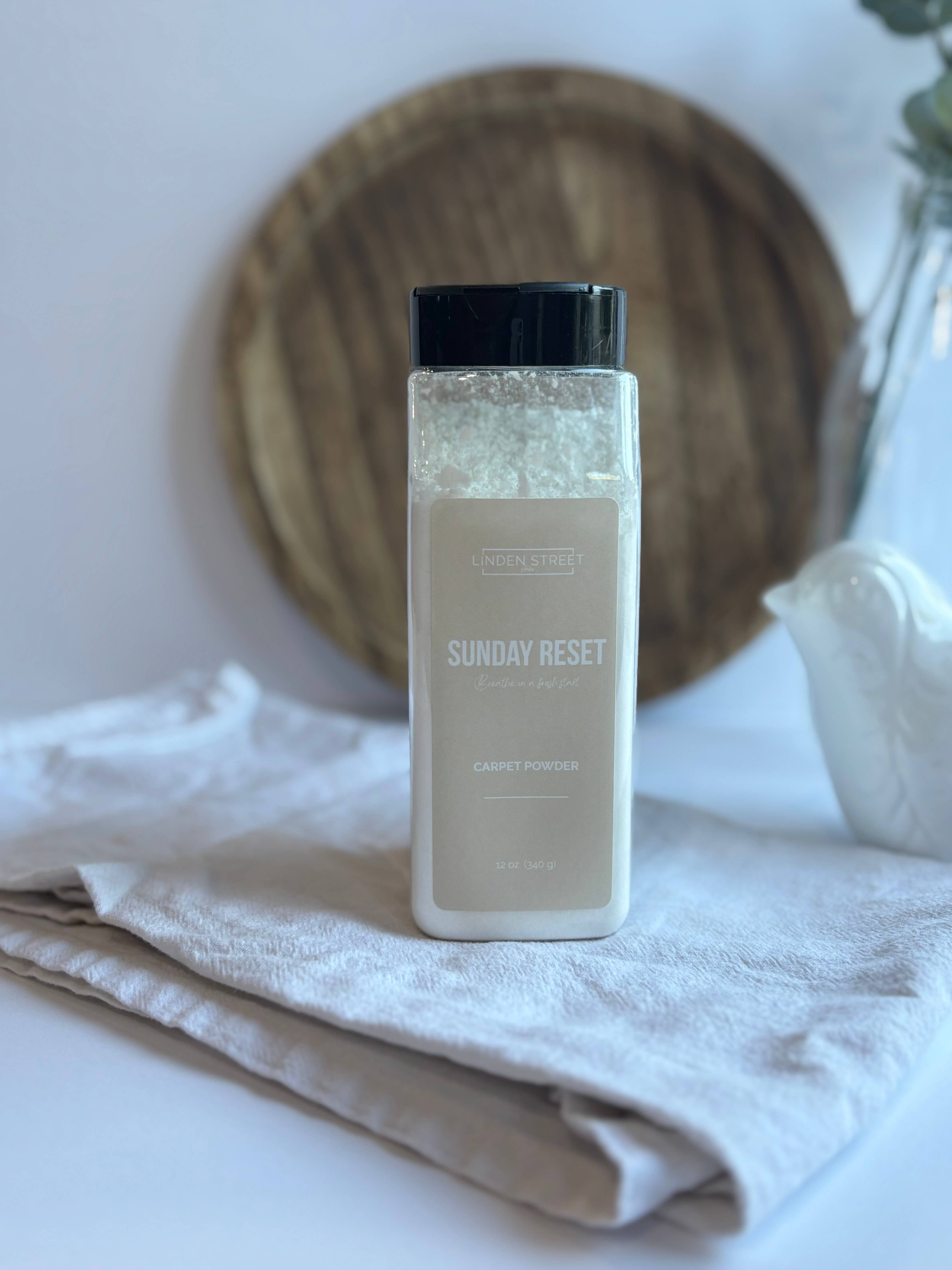 Linden Street Studio - Wholesale Room & Linen Spray - Sunday Reset Carpet Powder - Home & Gifts0