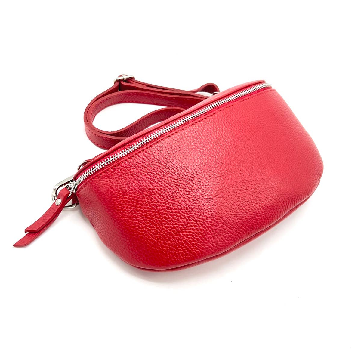 Suie Valentini srl - Wholesale Crossbody Bag - Women's - Genuine leather fanny pack, Made in Italy, art. 1124669