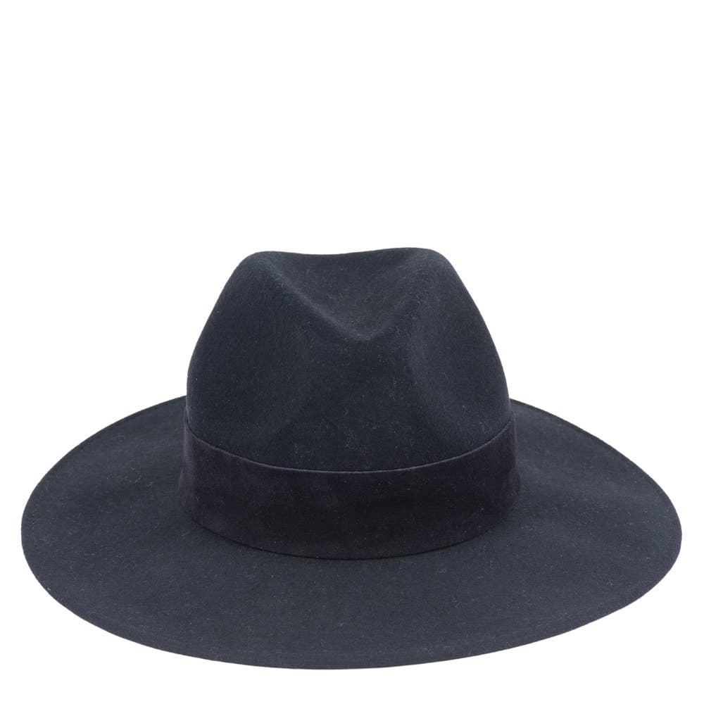 TRAVAUX EN COURS... - Wholesale Fedora - Unisex - WIDE BRIM HAT - leather braid0