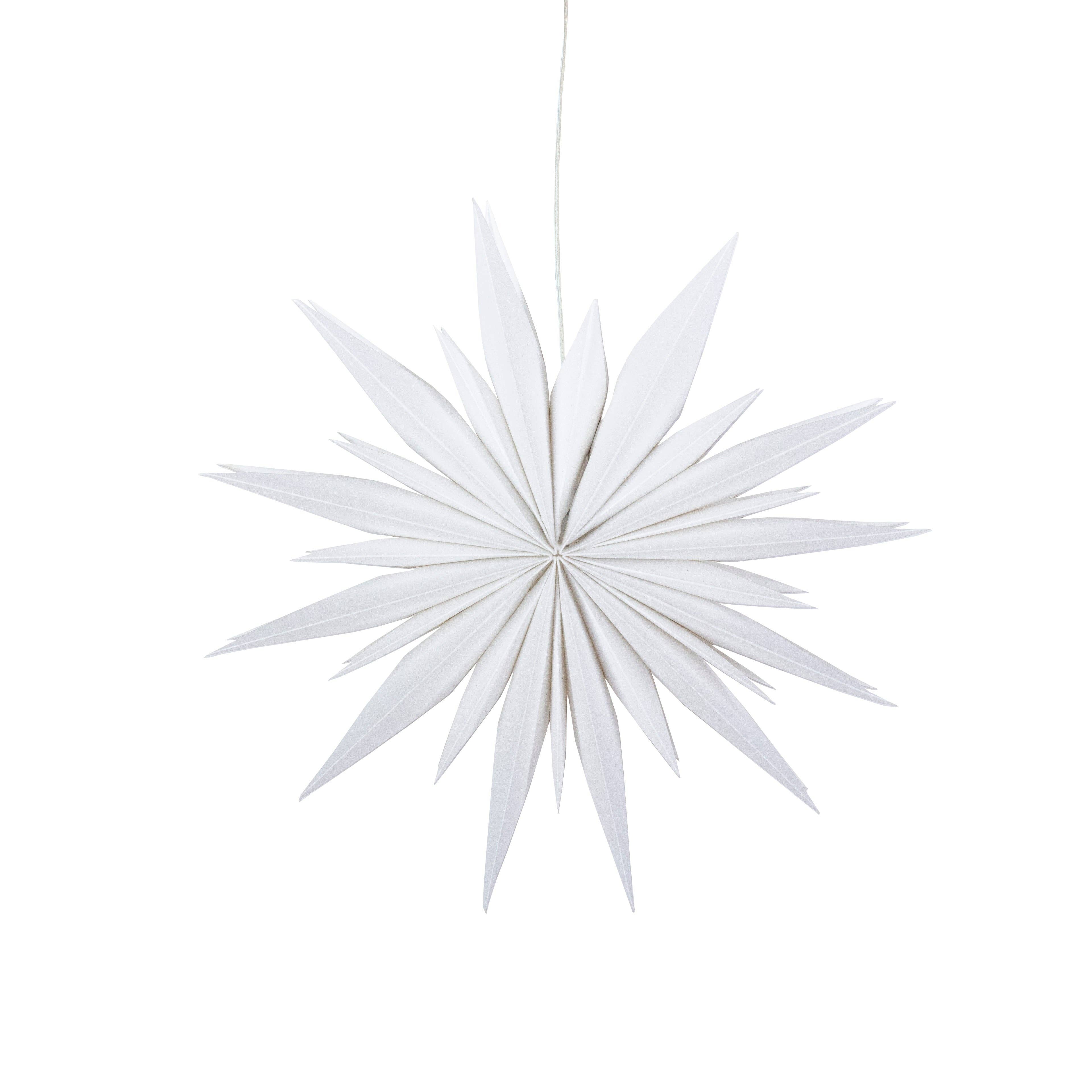 Artschatz LLC - Wholesale Ornament - Snowflake Ice Star - 8, 12 or 16 inch5