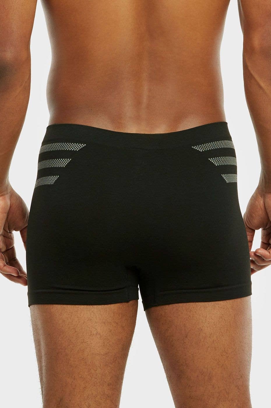 Lingerie Mart - Wholesale Underwear - Men's - Spak Men’s Seamless Boxer Briefs MSP0190