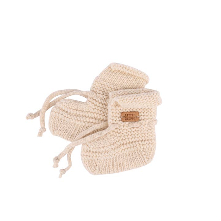 "Robyn" Wool Booties for wholesale by Little Steppe