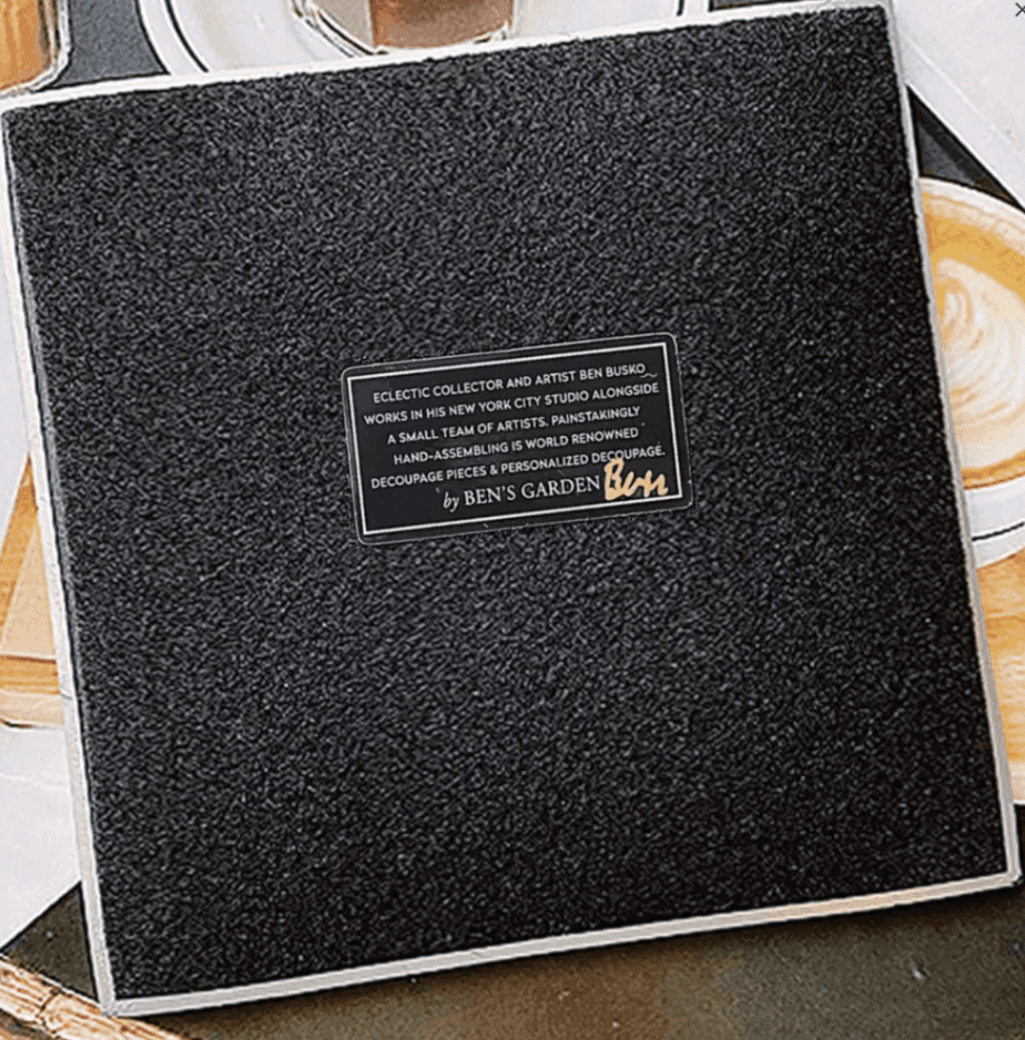 Ben's Garden - Vente Plateaux décoratifs - Le plateau en verre découpé ornement de la maison1