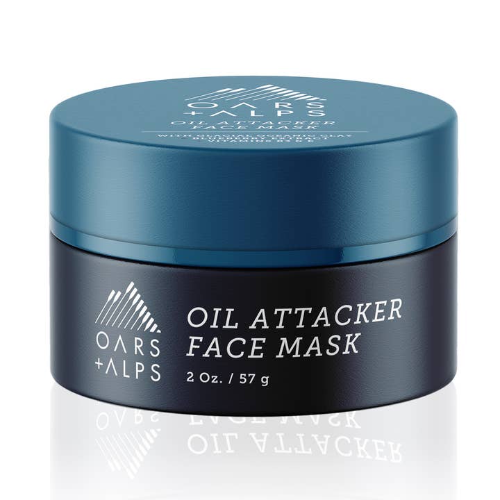 Oil Attacker Men's Face Mask, With Kaolin Clay + Niacinamide for wholesale by Oars + Alps