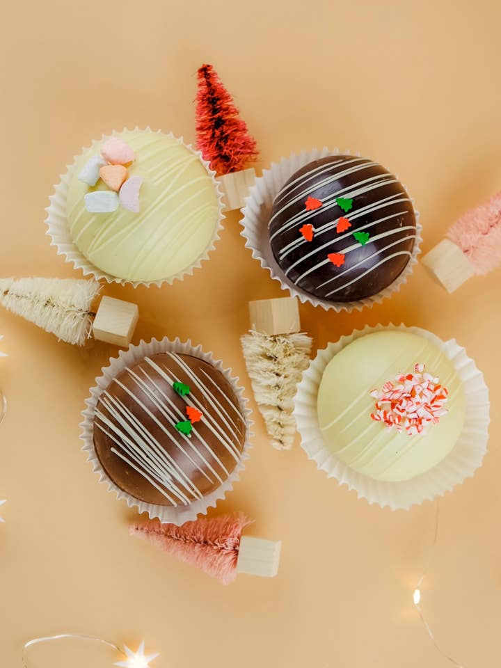 Hot Chocolate Bomb for wholesale by CocoAndré Chocolatier