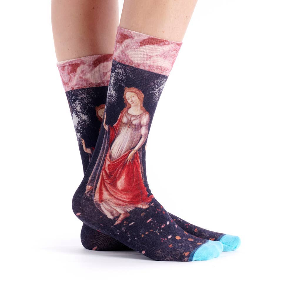 Ruban Rouge - Wholesale Socks – Women's - Primavera Bamboo Red Ribbon Sock1