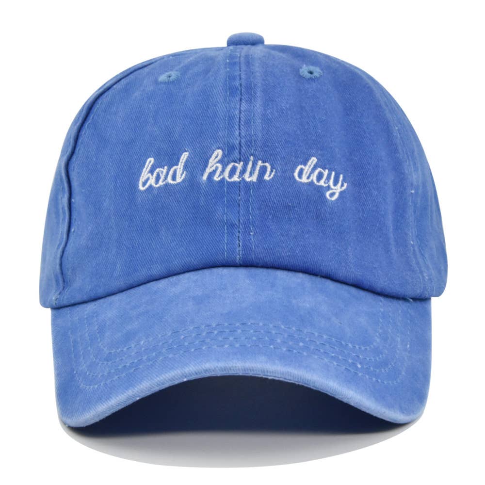 UNISHE – Großhandel Basecap – Damen – Bad Hair Day bestickte Baseballmütze ACC91110