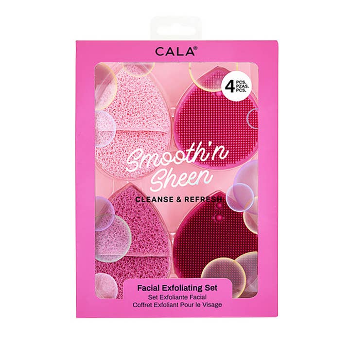 Sensibling Corp. - Wholesale Facial Cleanser - 4PCS - Cleanse and Refresh Facial Exfoliating Set1