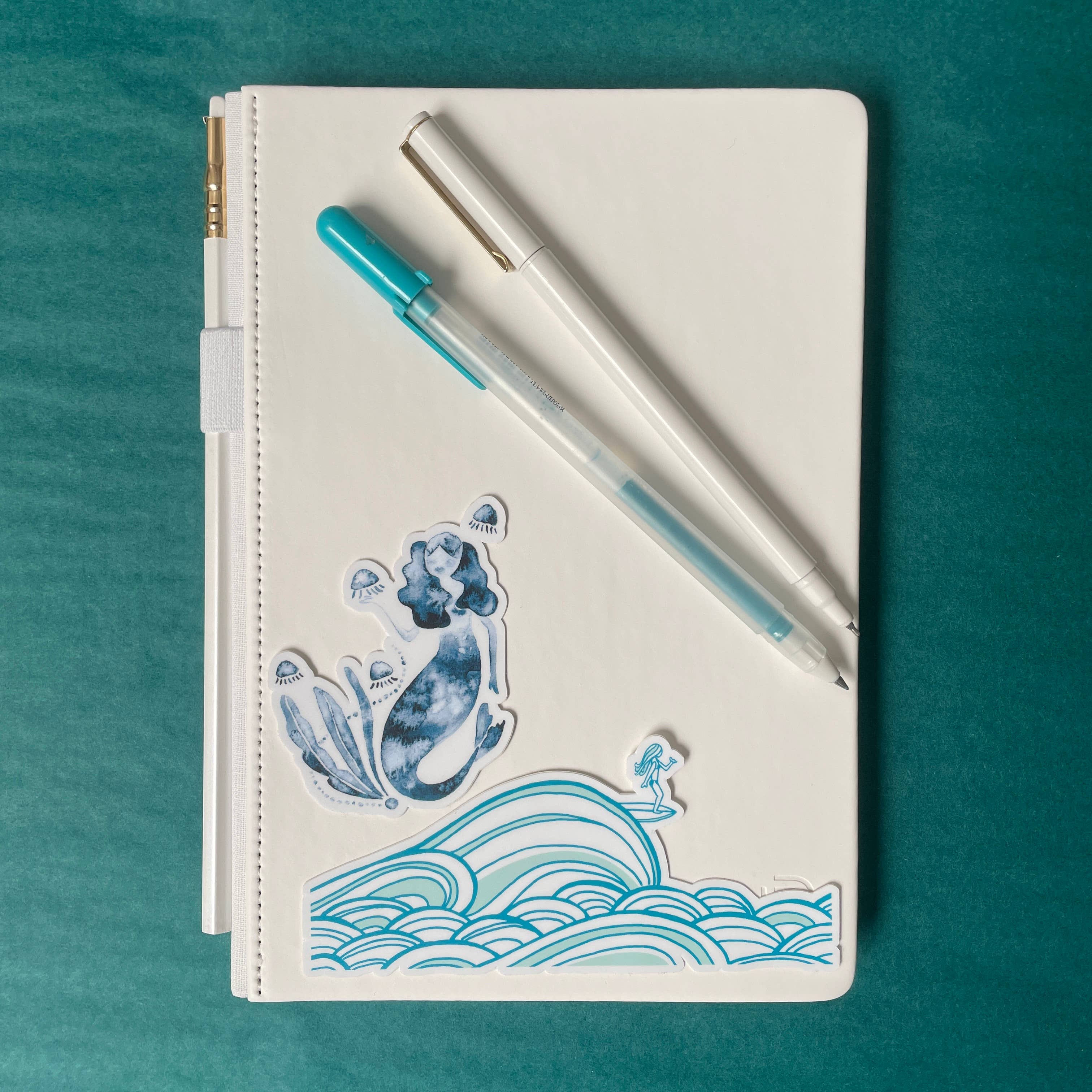 folio press & paperie - Wholesale Sticker - Swell Wave Sticker2