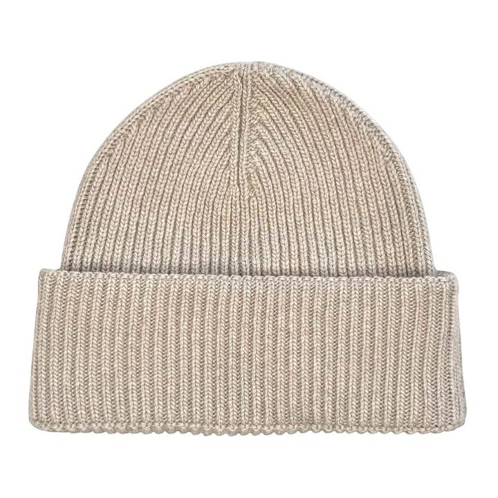 GORRO DE DUPLA DOBRA AMÊNDOA por atacado de BeCap