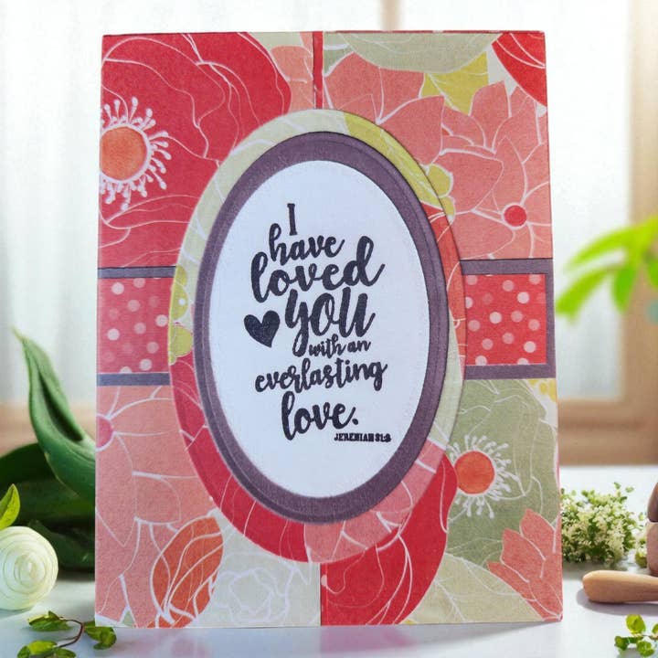 Greeting Card - I Have Loved You With An Everlasting Love for wholesale by Grace Mercantile
