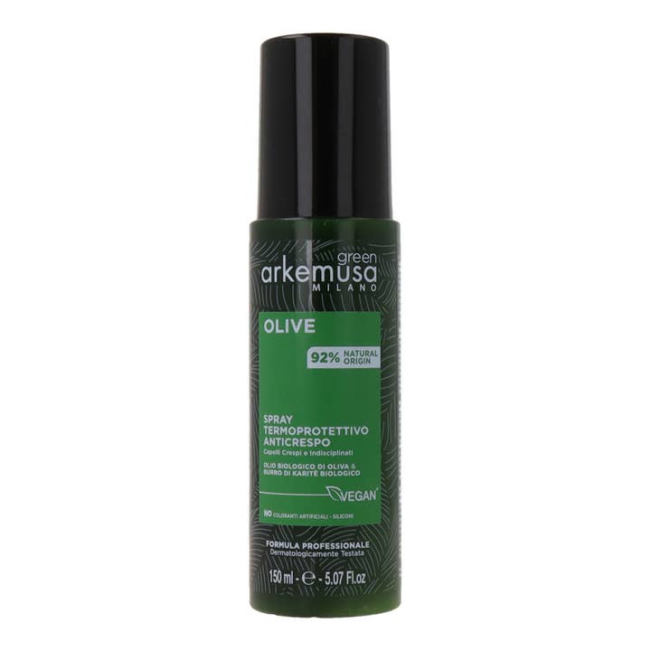 Arkemusa Green Olive Heat Protection Spray 150ml for wholesale by SUBLIME BEAUTY WHOLESALER SL