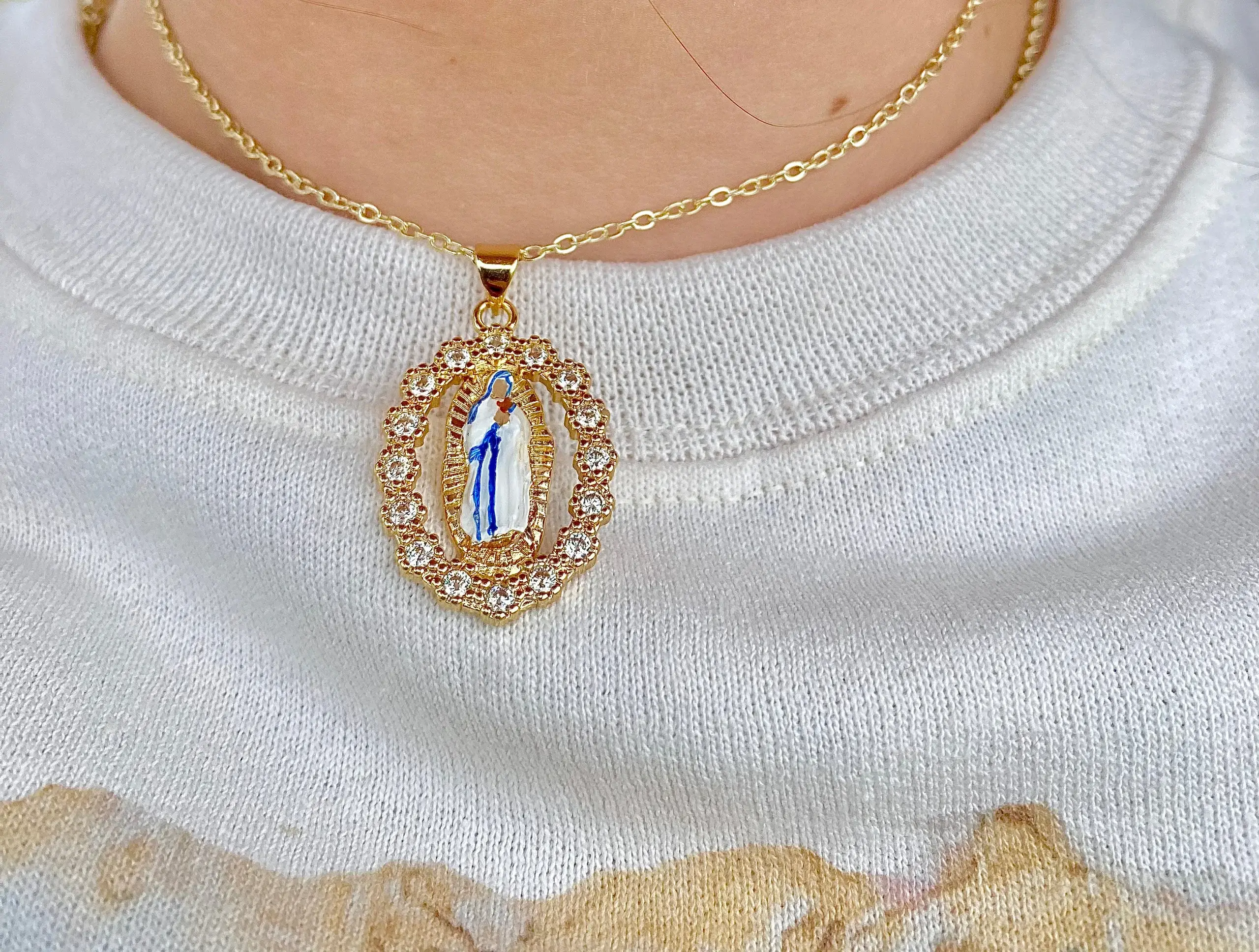 Harleigh Leonards Designs - Wholesale Pendant/Charm Necklace - Mother Teresa of Calcutta Necklace2