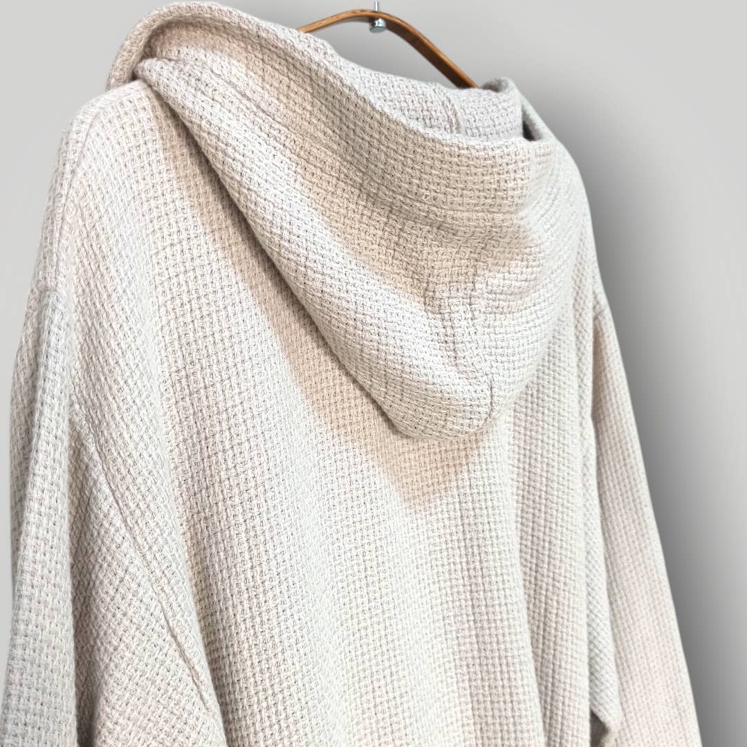 Kikoya - Wholesale Robe - Women's - Stonewash Bathrobe Turkish Cotton LightWeight Hood Quick-dry7