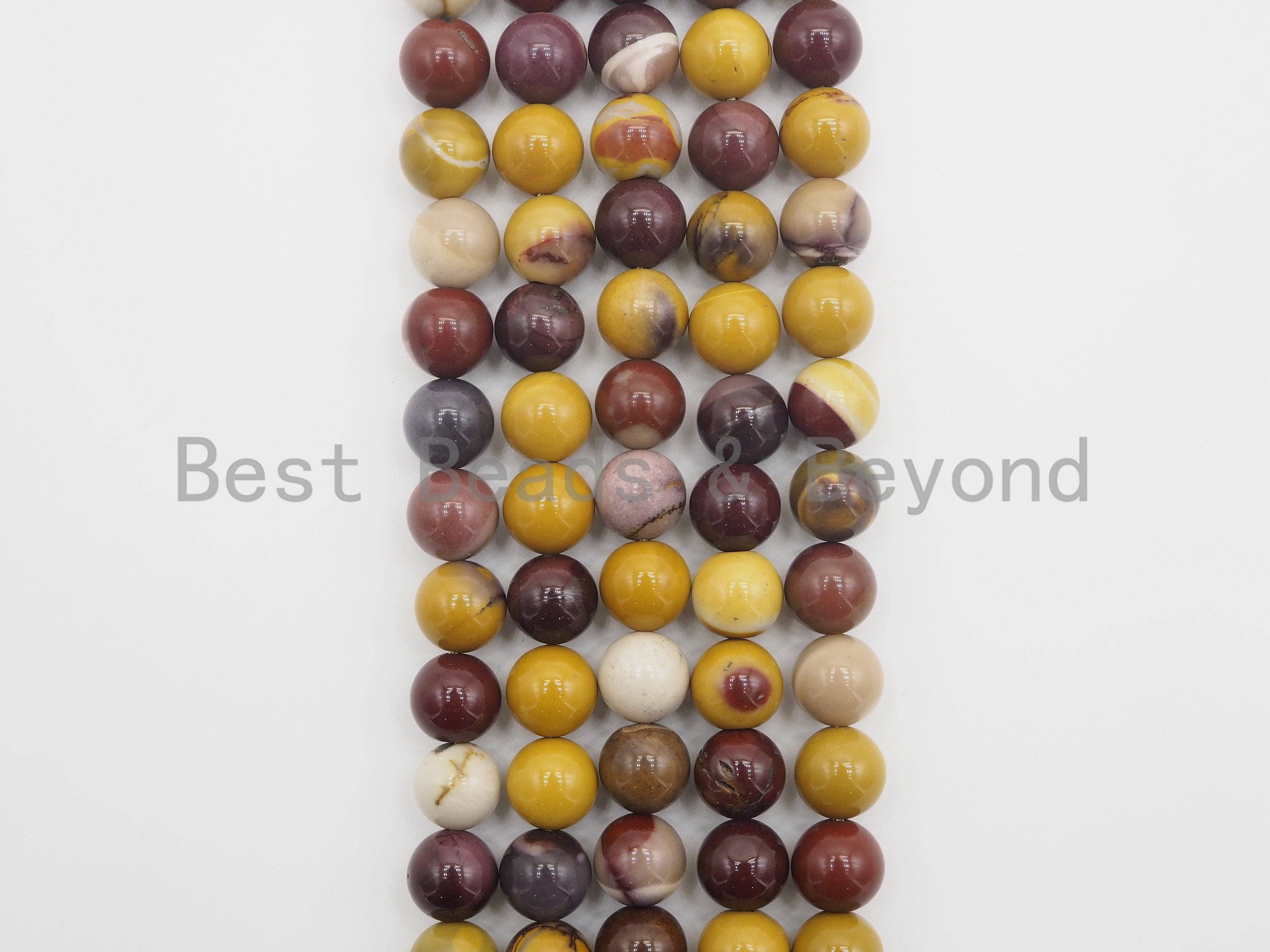 BestBeads&Beyond - Wholesale Beads - Natural  Round Mookaite beads, 4mm/6mm/8mm/10mm Mookaite Bea4