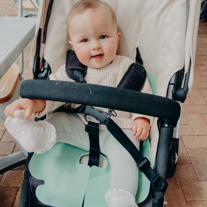 Sande Kids™ - Vente Housse de siège auto – enfant et bébé - Siège d'auto et doublure de landau imperméables Sande Kids™ - Vert écume1